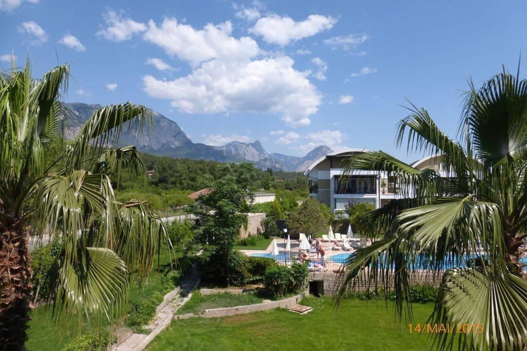 Blick vom Balkon Armas Gül Beach