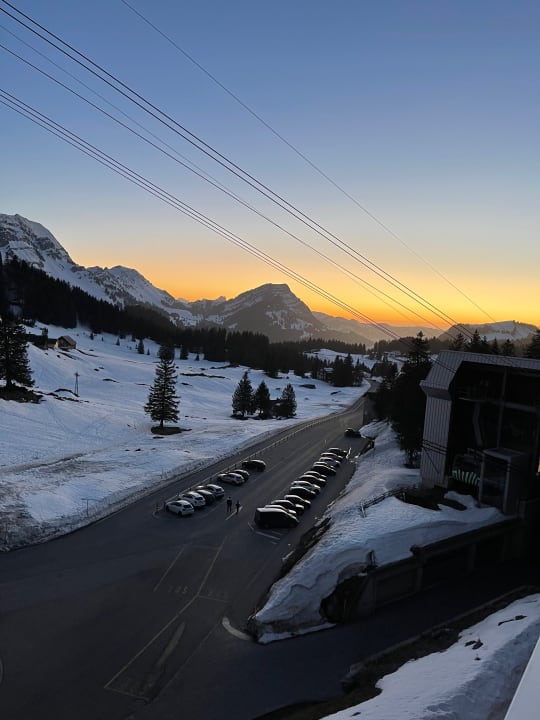 Ausblick Säntis - das Hotel