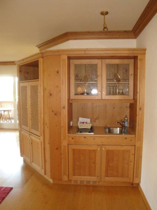 Kleine Küche in Suite "Himmelreich" Alpenresort Schwarz