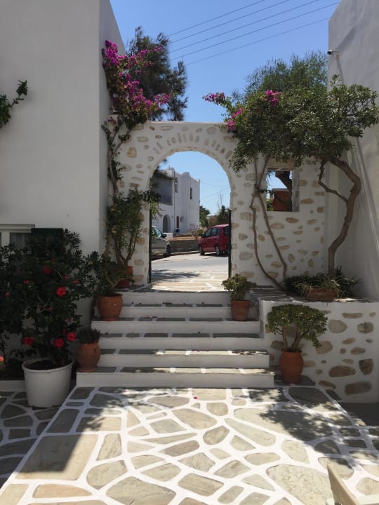 Innenhof Kalypso Hotel