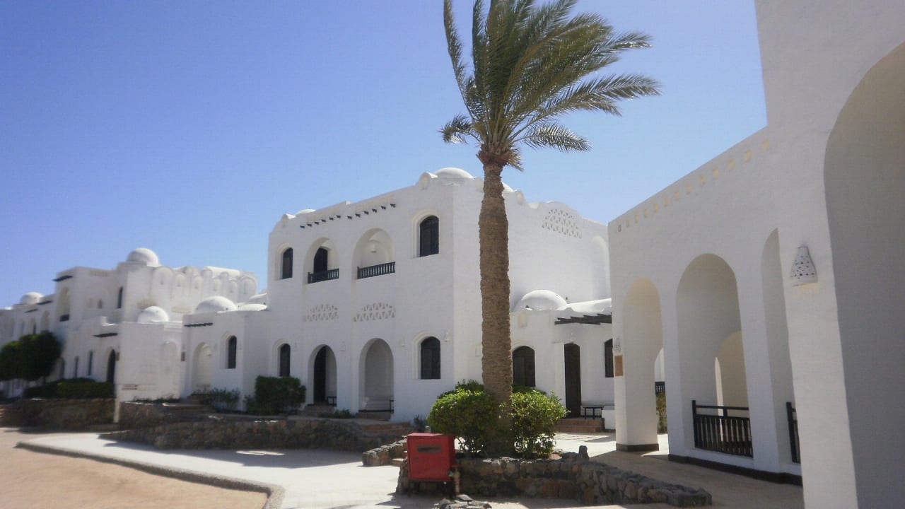 Ansicht auf die Zimmer Arabella Azur Resort