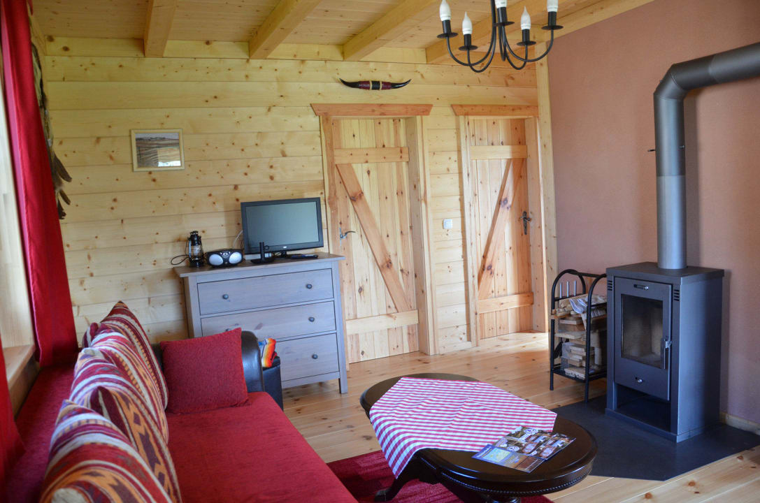 Wohnraum Ranchhaus Horse Lake Ranch Ferienanlage