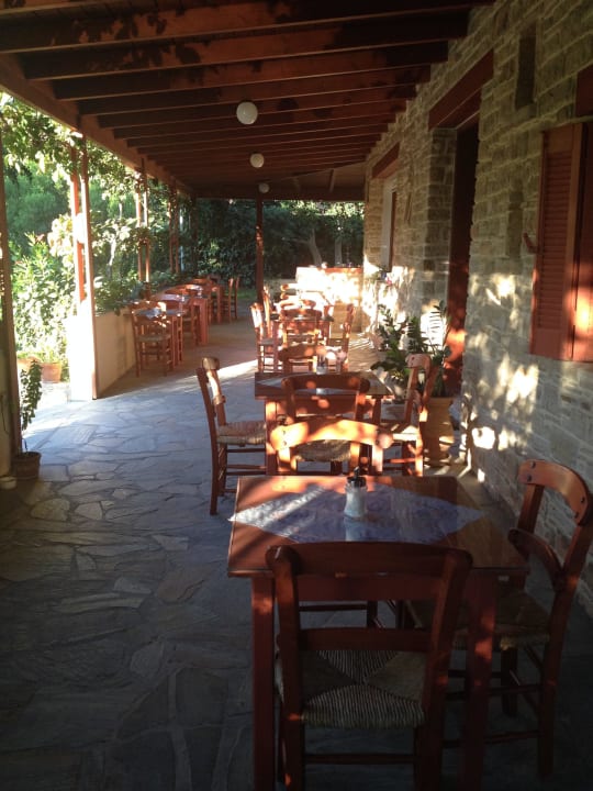 Terrasse Hotel Neos Matala