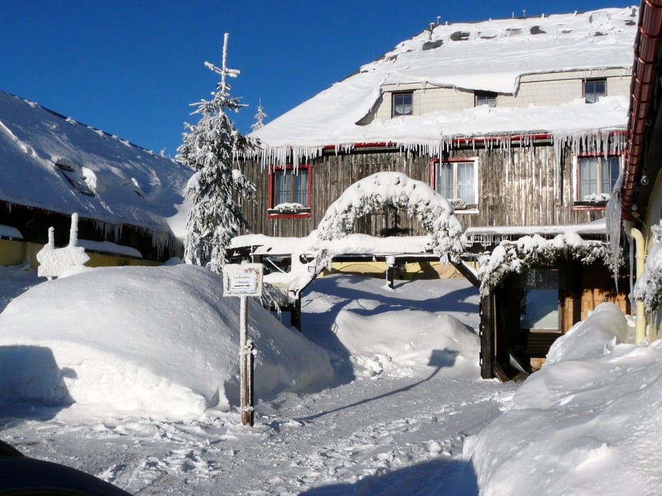 Biergarten Hotel Berggasthof Neues Haus