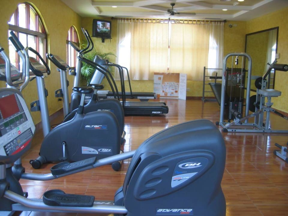 Fitnesstudio im Riu Yucatan. Hotel Riu Yucatan