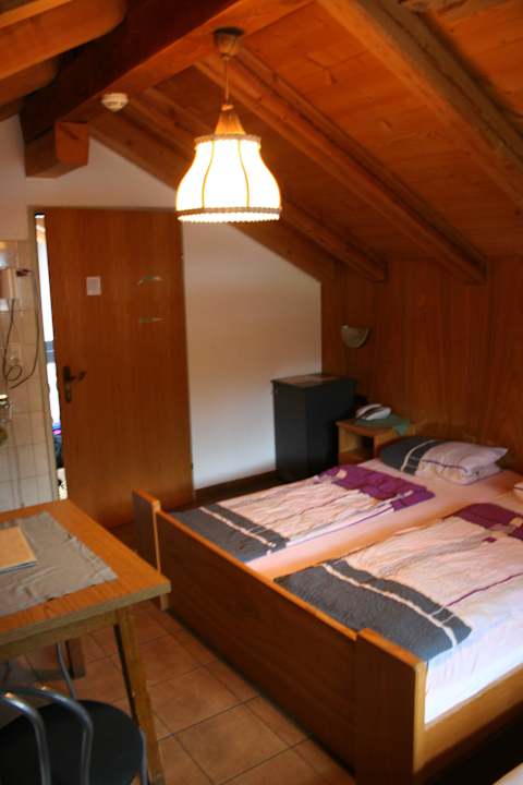 Zimmer im obersten Geschoß Gasthof Bergheimat