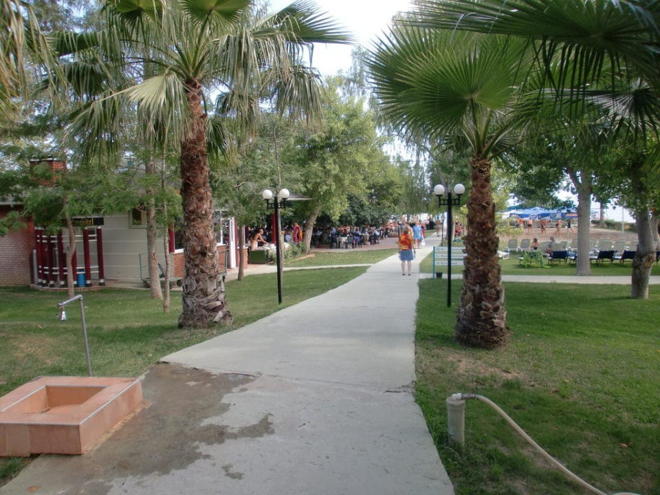 Weg zum Strand Hotel Gardenia Beach
