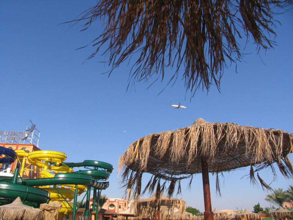 Poolaussicht Pickalbatros Aqua Park Resort - Hurghada