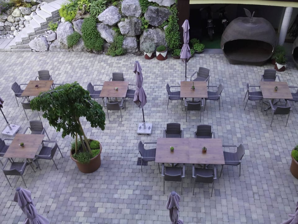 Terrasse Hotel der Wiesenhof