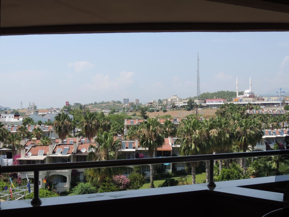 Blick vom Familienzimmer Balkon Arycanda Kirman Premium