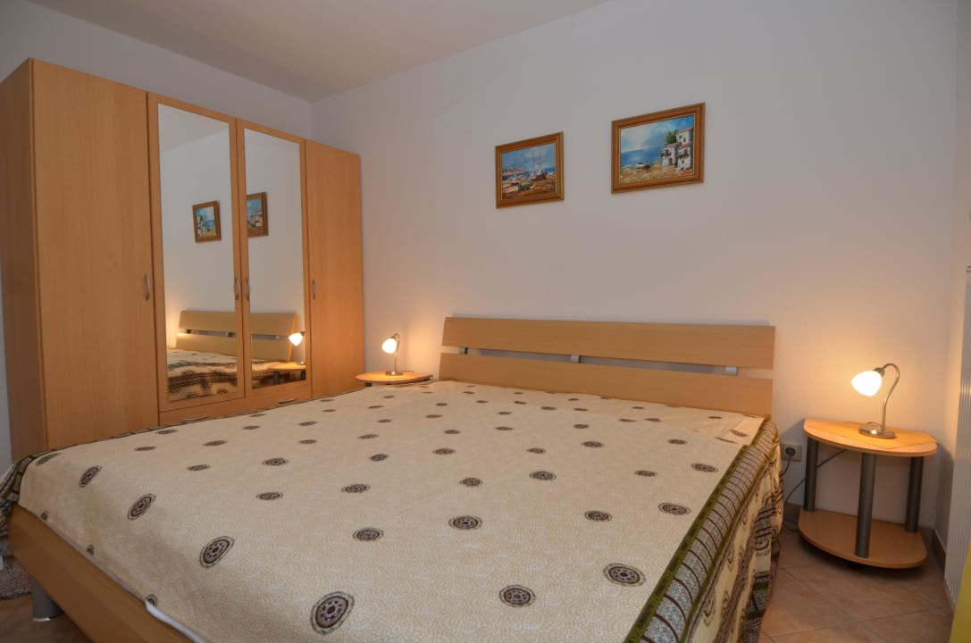 Whg. 08 / Schlafzimmer Strandwohnungen Haus Sellin