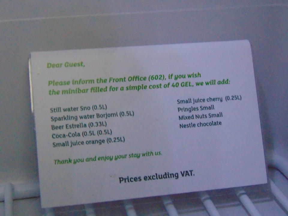 Sonstiges Holiday Inn Telavi