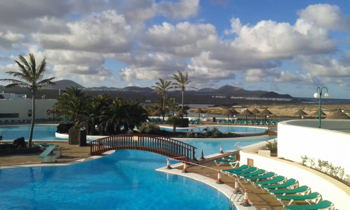 Poolanlage im Club la Santa Club La Santa
