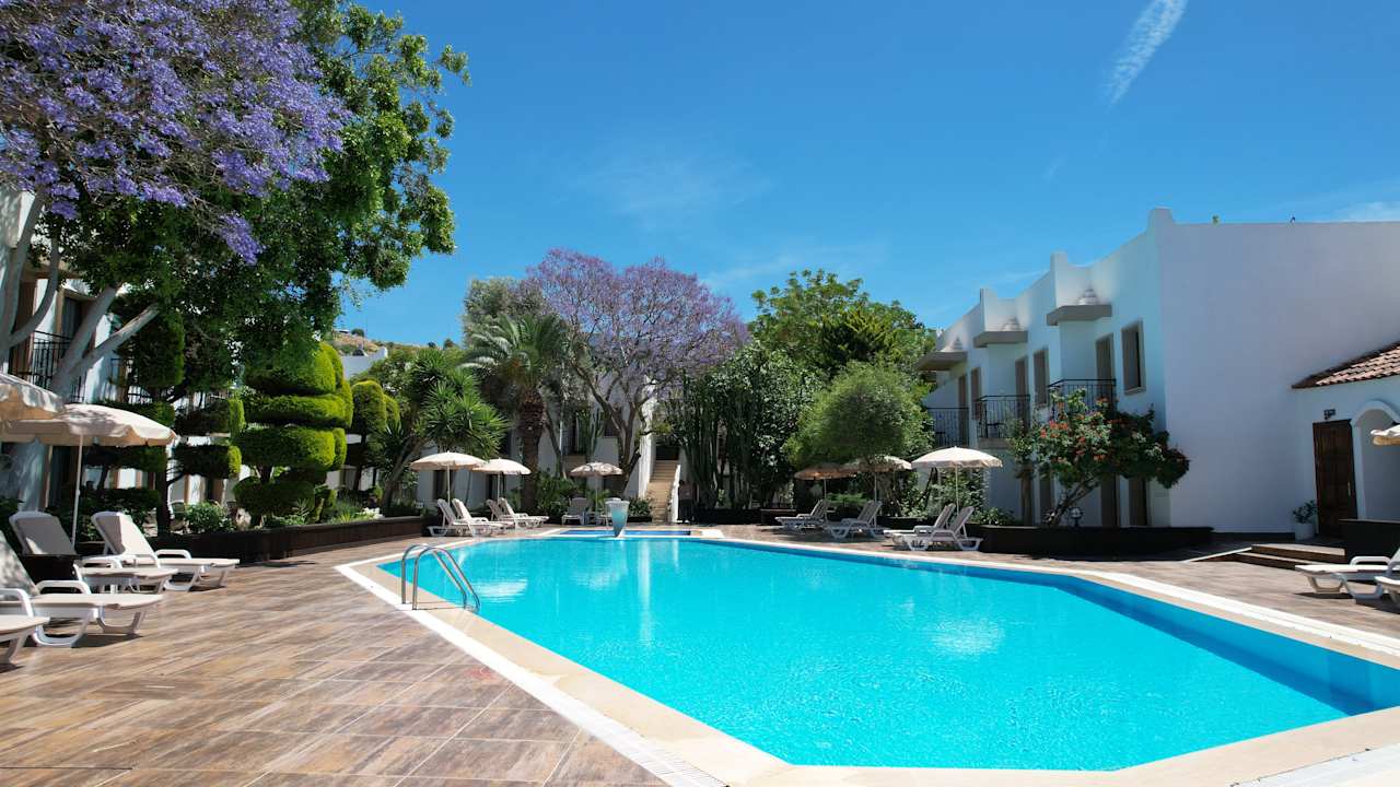 Gartenanlage Flora Hotel Bodrum