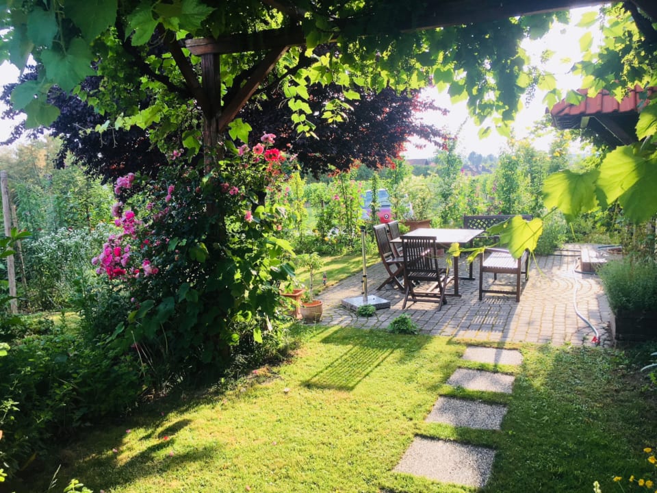 Gartenanlage Landhaus Weinblick