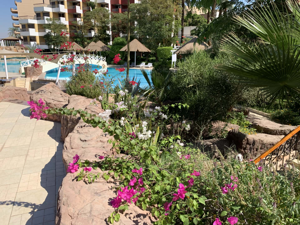 Gartenanlage Pyramisa Hotel Luxor