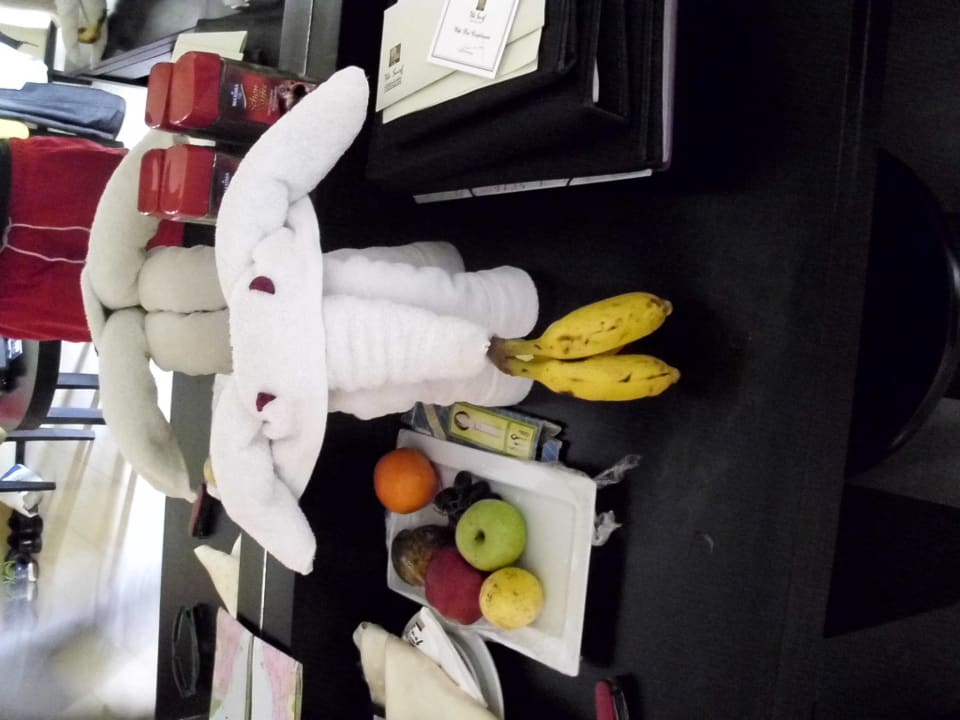 Neue Früchteplatte neue Handtuchkunst EKHO Surf