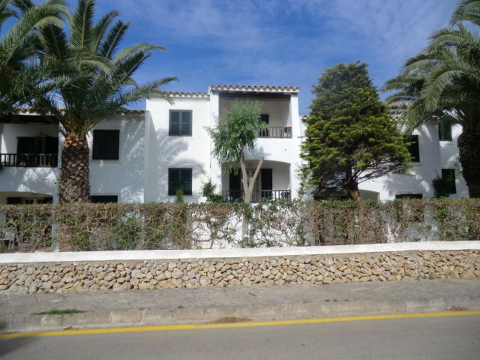 Blick auf unser Zimmer Grupotel Club Menorca