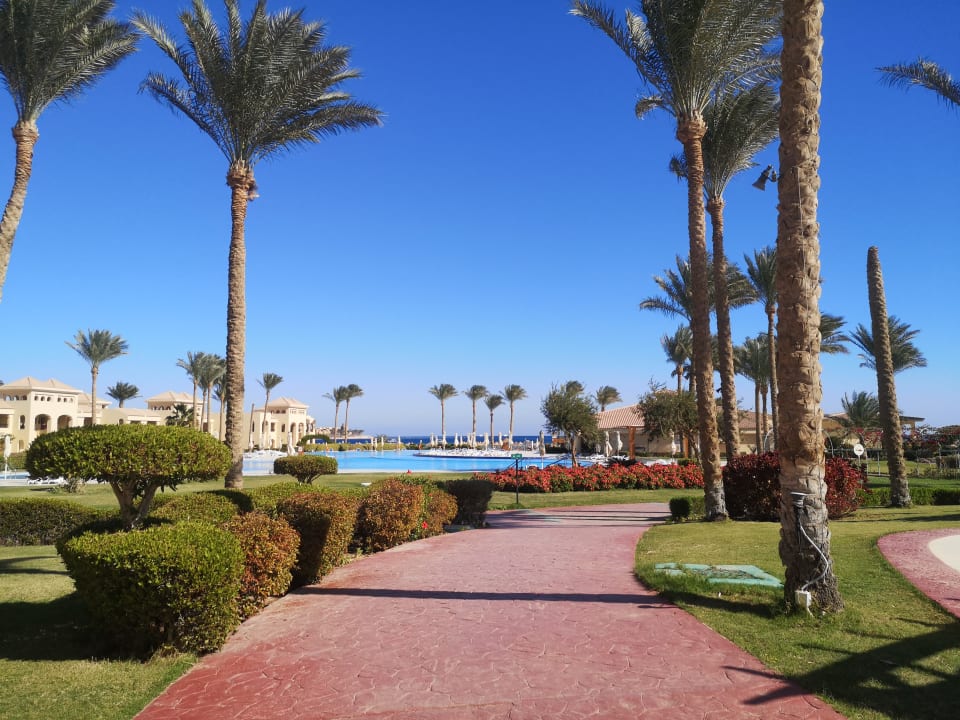 Gartenanlage Cleopatra Luxury Resort Makadi Bay