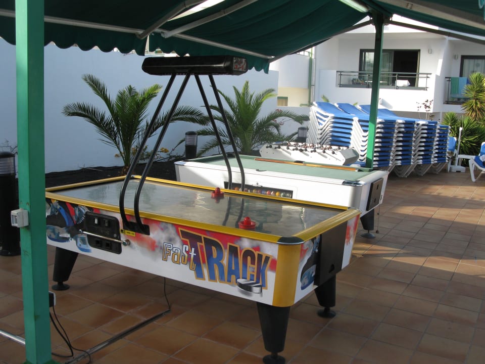 Airhockey-, Billiard- und Kickertisch THB Lanzarote Beach
