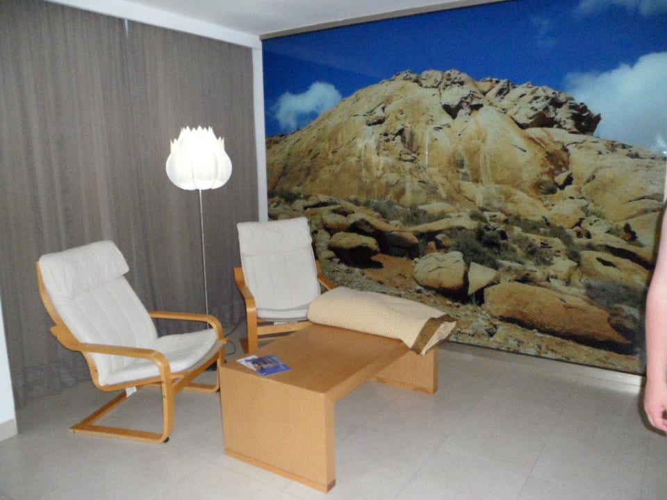 Partie salon de la chambre R2 Bahía Playa Design Hotel & Spa - Adults Only