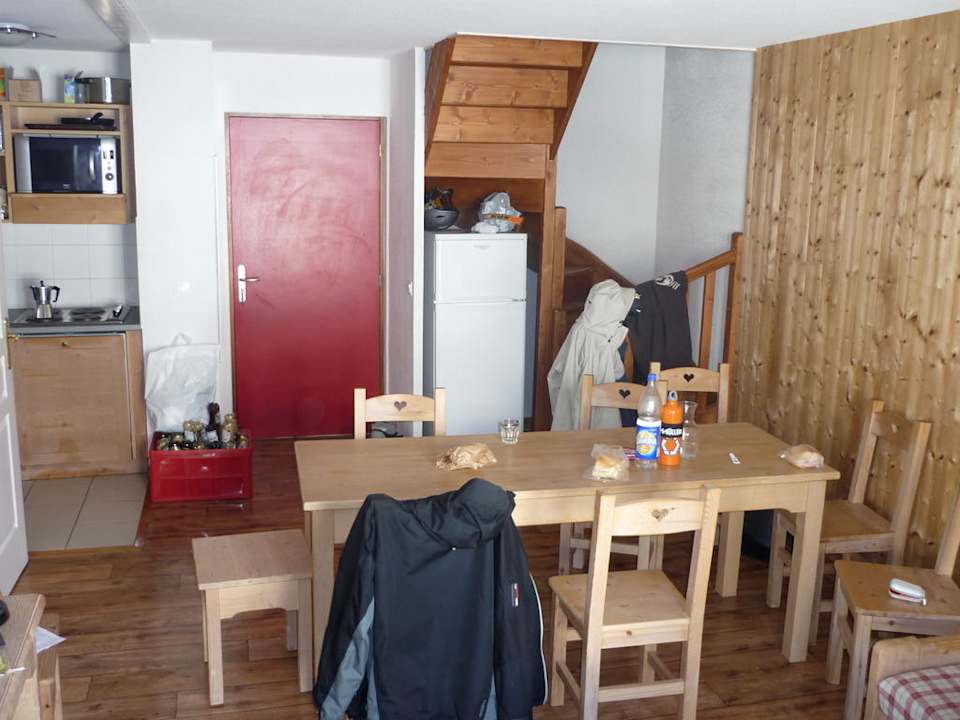 Aufenthaltsraum 8er Appartment Résidence L'Orée des Pistes
