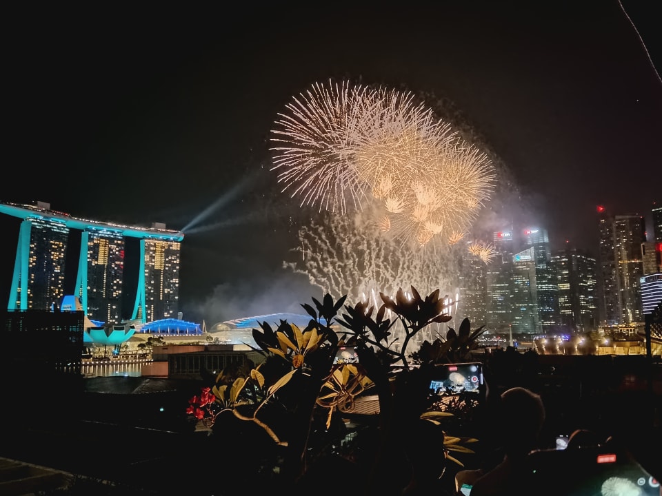 Ausblick Parkroyal Collection Marina Bay