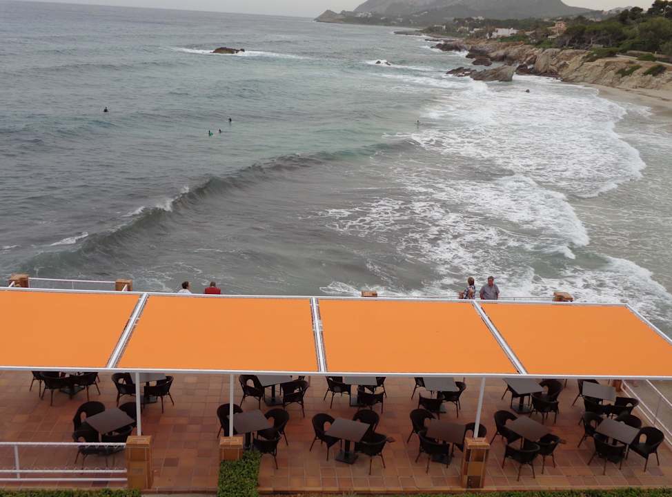 Ausblick vom Balkon Hotel Clumba