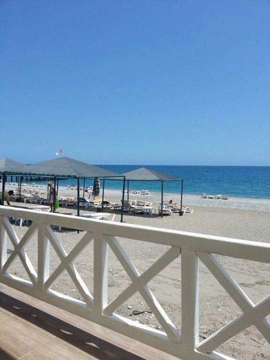 Blick aus der Strandbar Le Jardin Resort