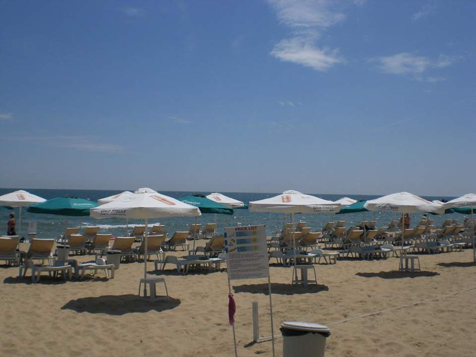 Strand vom Goldstrand Odessos Park Hotel
