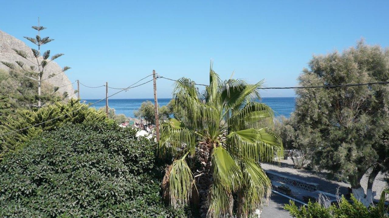 Blick vom Balkon Hotel Veggera