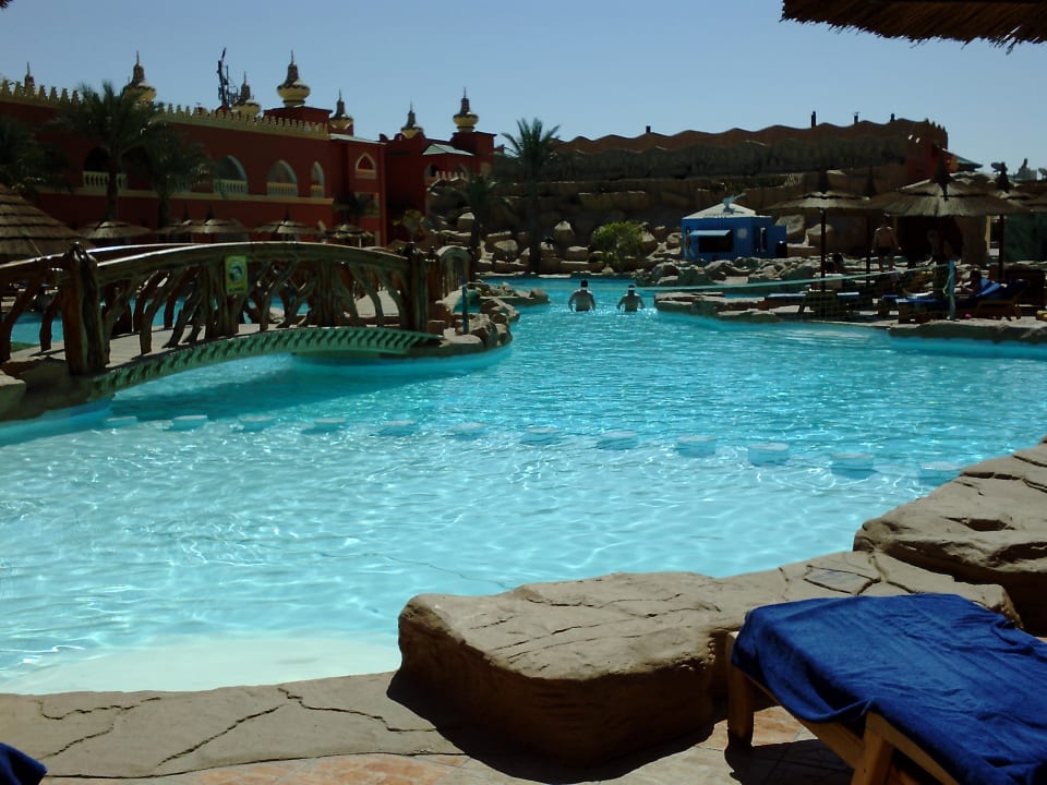 Hauptpool Pickalbatros Alf Leila Wa Leila Resort - Neverland Hurghada