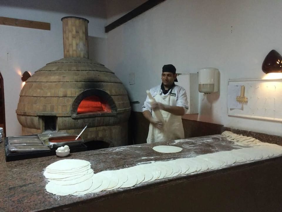 Frische Pizza  Hotel Gorgonia Beach Resort