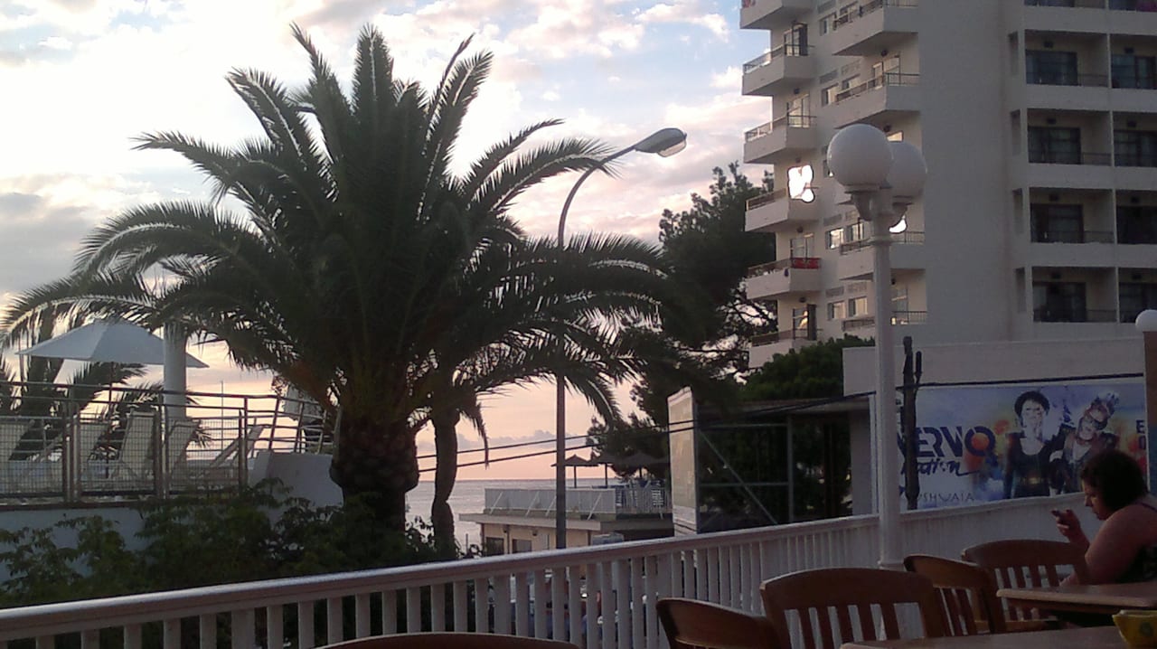 Leider nicht der beste Ausblick Hotel Osiris