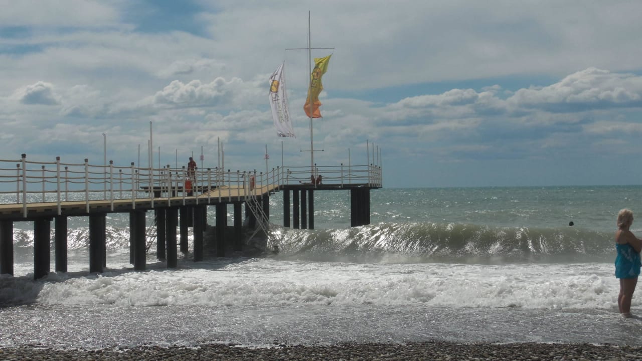 Ein wenig Sturm war auch   Port Nature Luxury Resort & Spa