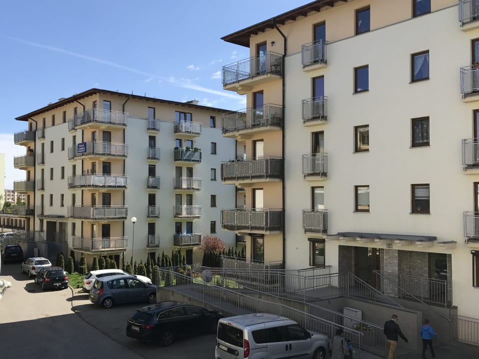 Ausblick 4UApart-Apartament studio Mohito