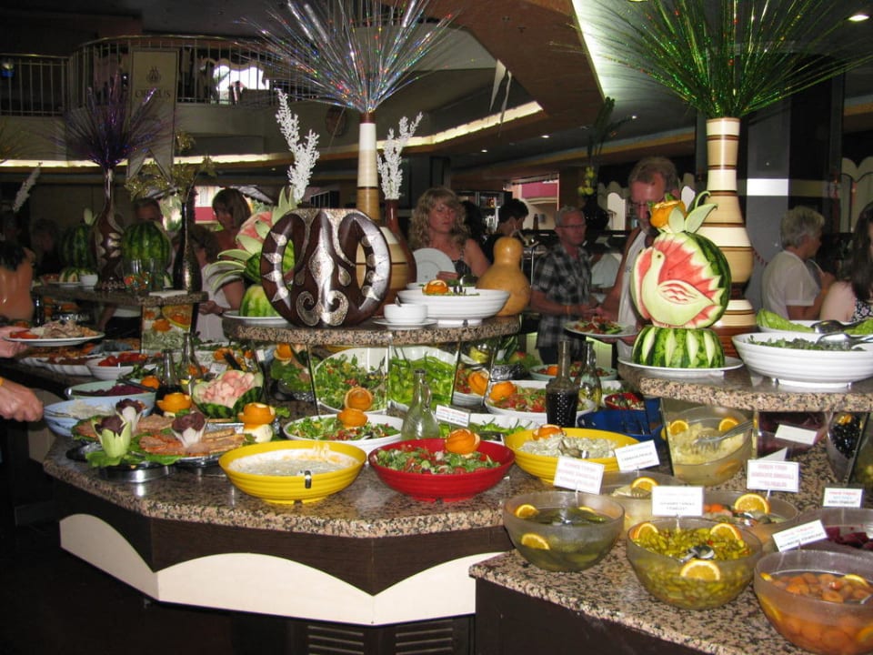 Reichhaltiges Büffet Hotel Orfeus Park