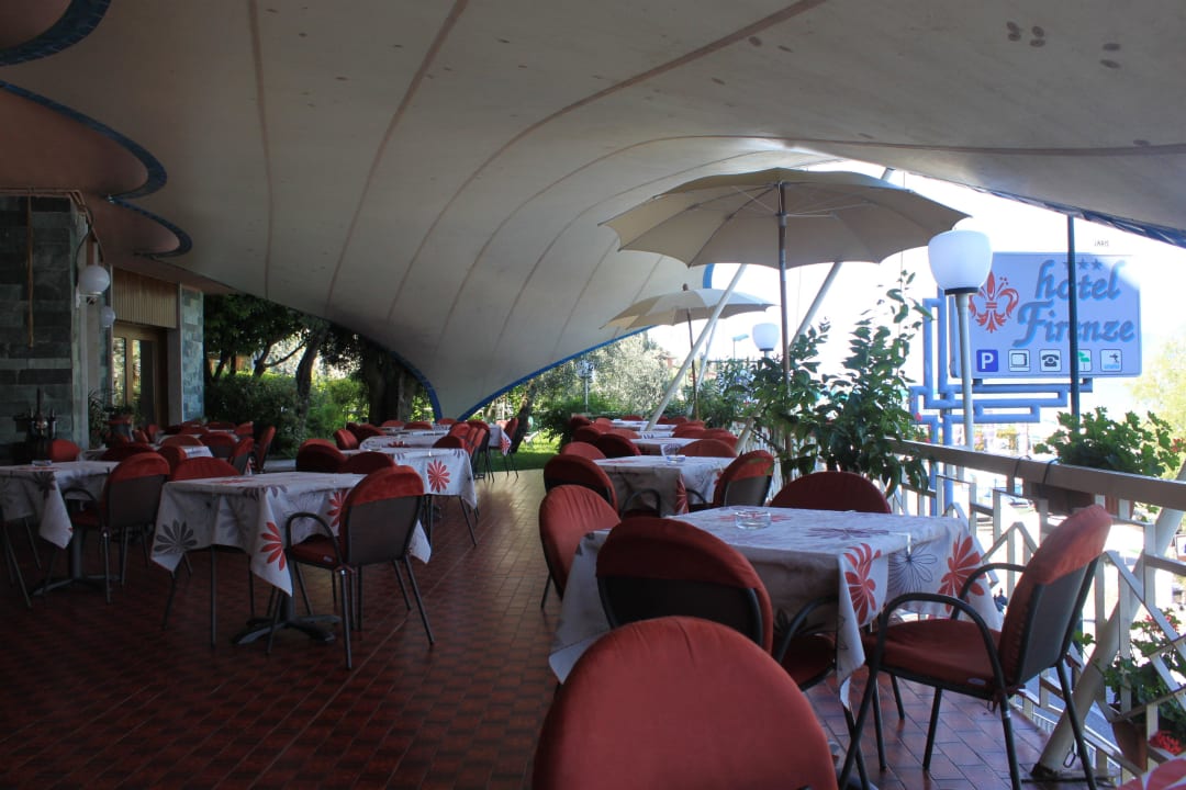 Restaurantterrasse Hotel Firenze