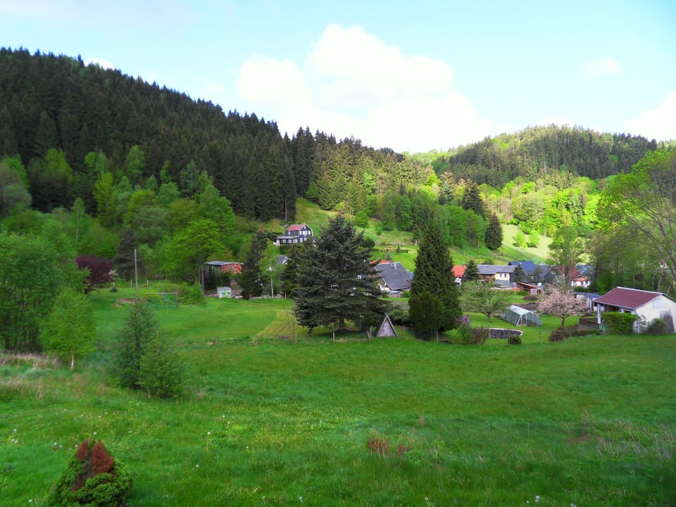 Von dem Balkon Berghotel Mellenbach