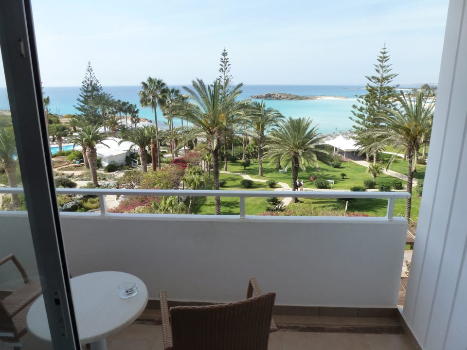 Abschiedsfoto vom Zimmer aus Hotel Nissi Beach Resort