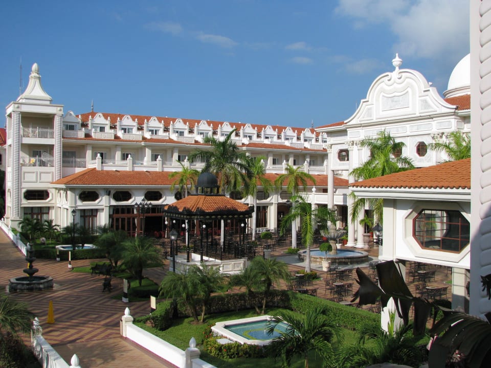 Blick vom Balkon Hotel Riu Palace Riviera Maya