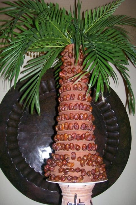 Palme aus echten Datteln  Jumeirah Al Qasr