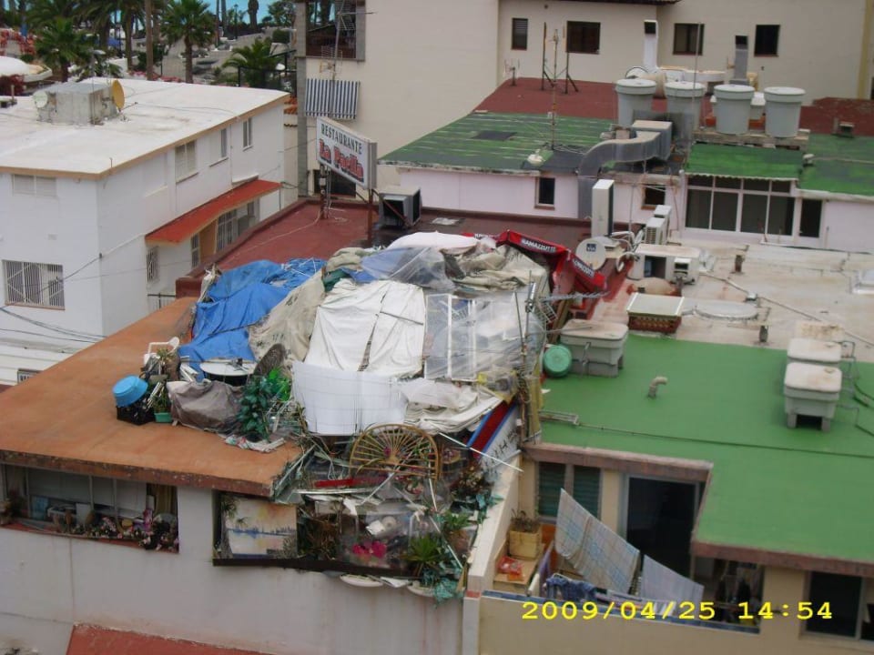 Auch das ist der Blick vom Balkon Hotel ValleMar