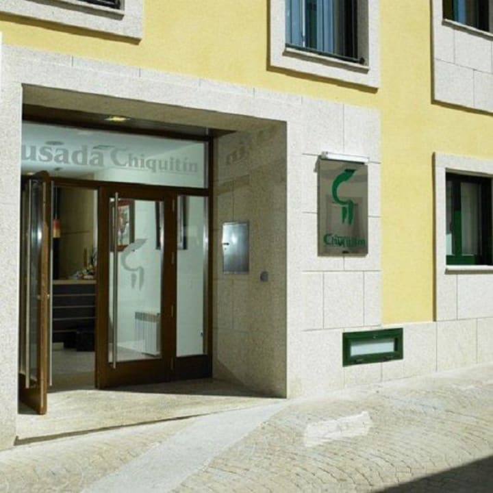 Eingang zur Pension Hotel Pousada Chiquitin