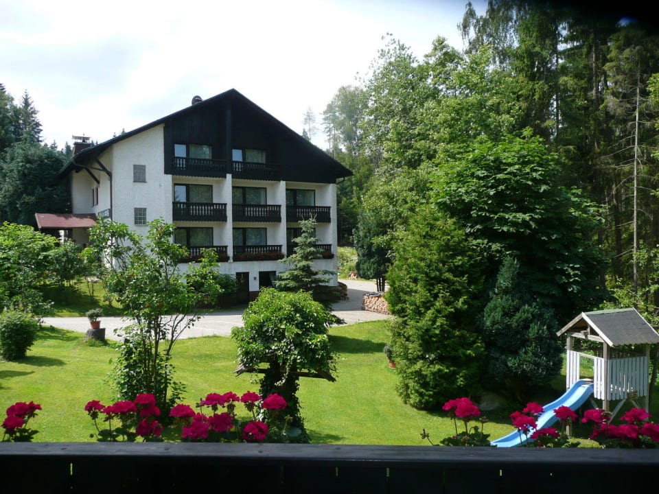 Außenansicht Sommer Landhaus Am Forst