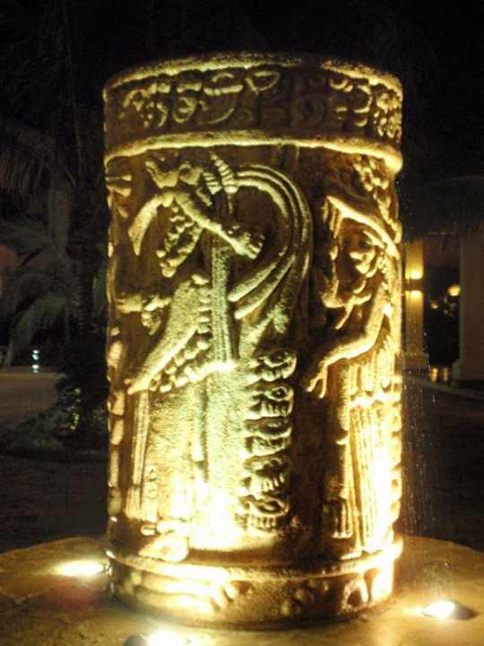 Detail aus der Colonial Lobby Grand Palladium Select White Sand Resort & Spa