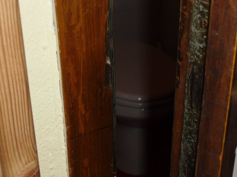 Tür zum Bad Hotel Marco Polo