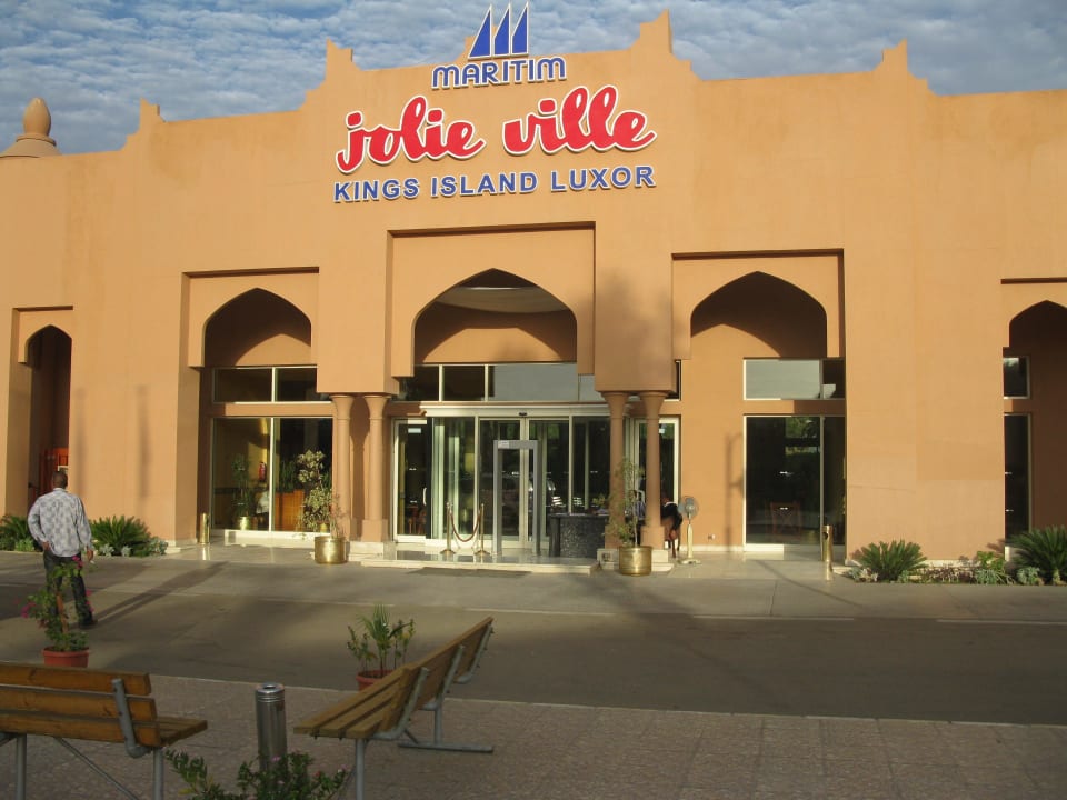 Eingang Rezeption Jolie Ville Kings Island Luxor