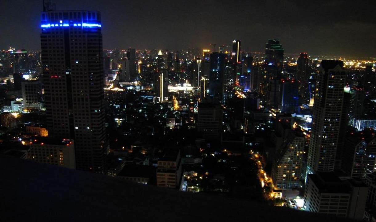 From the 55th floor suite Tower Club At Lebua