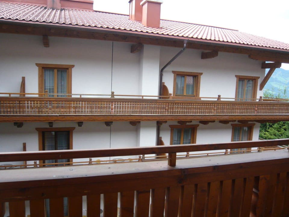 Der direkte Ausblick vom Zimmer Hotel Oberforsthof